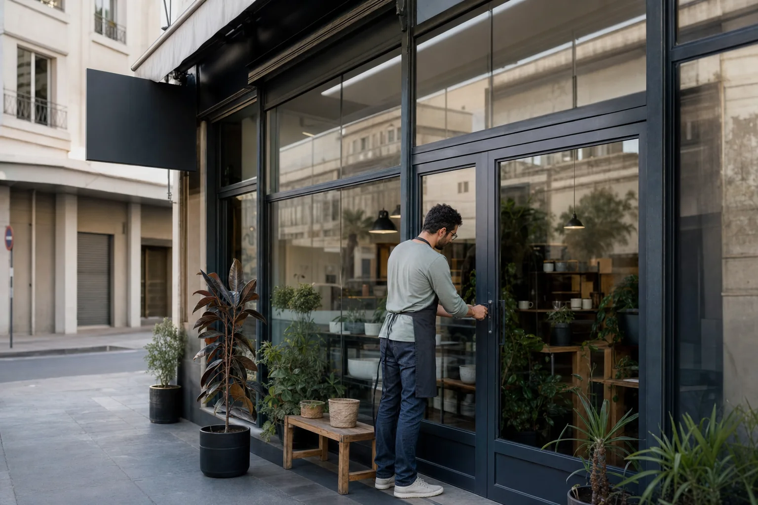 Local Casablanca storefront ready to open