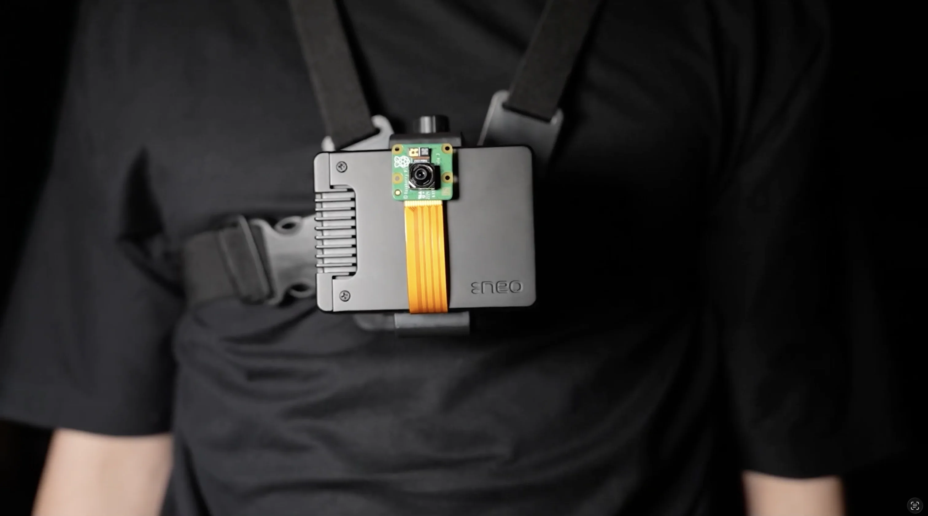 LucidLink wearable in use