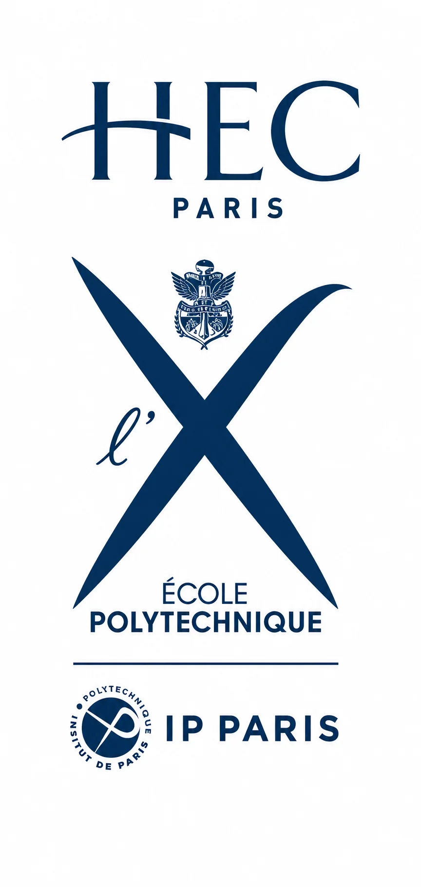 HEC Paris, École Polytechnique and IP Paris